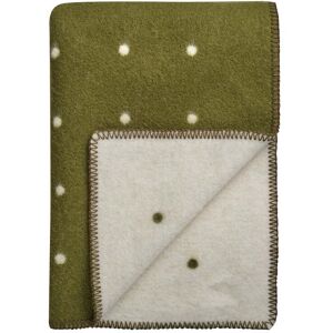 Røros Tweed - Pastille Wolldecke 200 x 135 cm, green moss