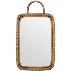 Meraki - Baki Spiegel mit Rahmen, 24 x 36 cm, Rattan