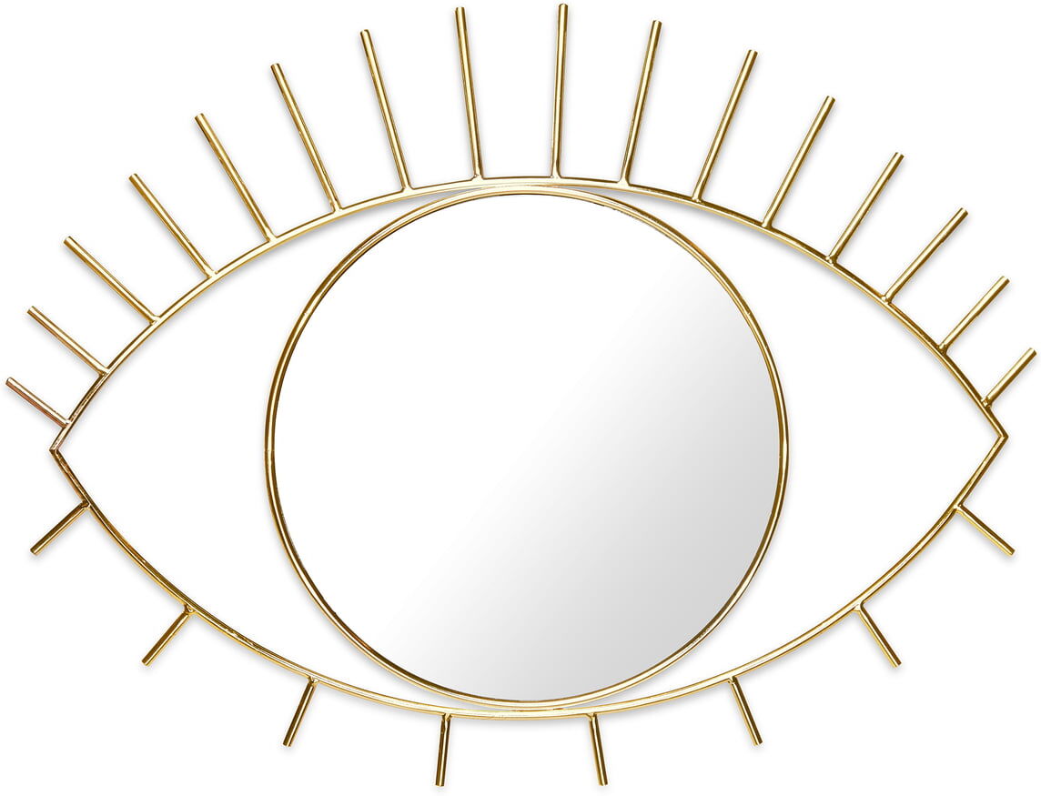 DOIY - Cyclops Wandspiegel L, gold DOIY - Cyclops Wandspiegel L, gold
