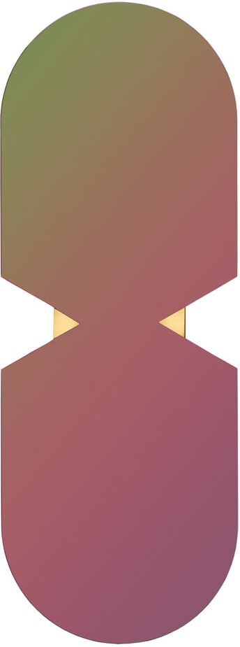 AYTM - Verto Spiegel, 44,5 x 120 cm, rainbow AYTM - Verto Spiegel, 44,5 x 120 cm, rainbow