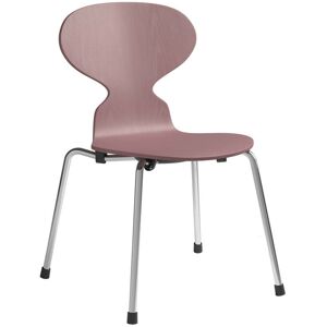 Fritz Hansen - Ant Kinderstuhl, Chrom / wild rose