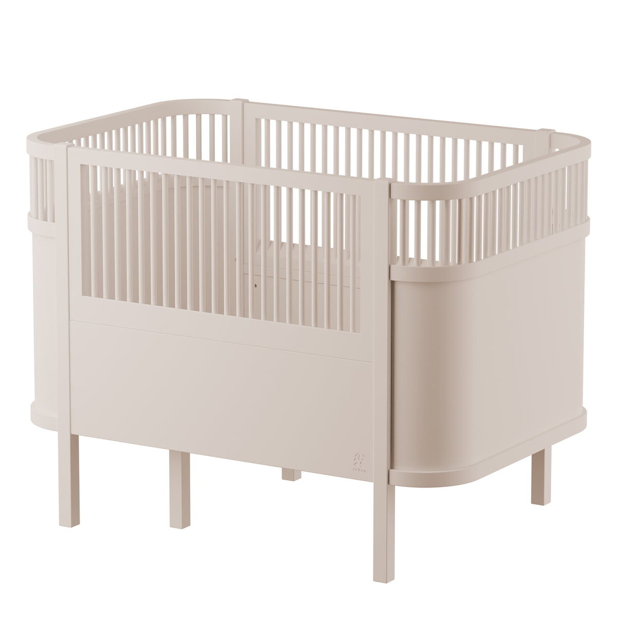 Sebra - Das Sebra Bett, Baby & Junior, birchbark beige