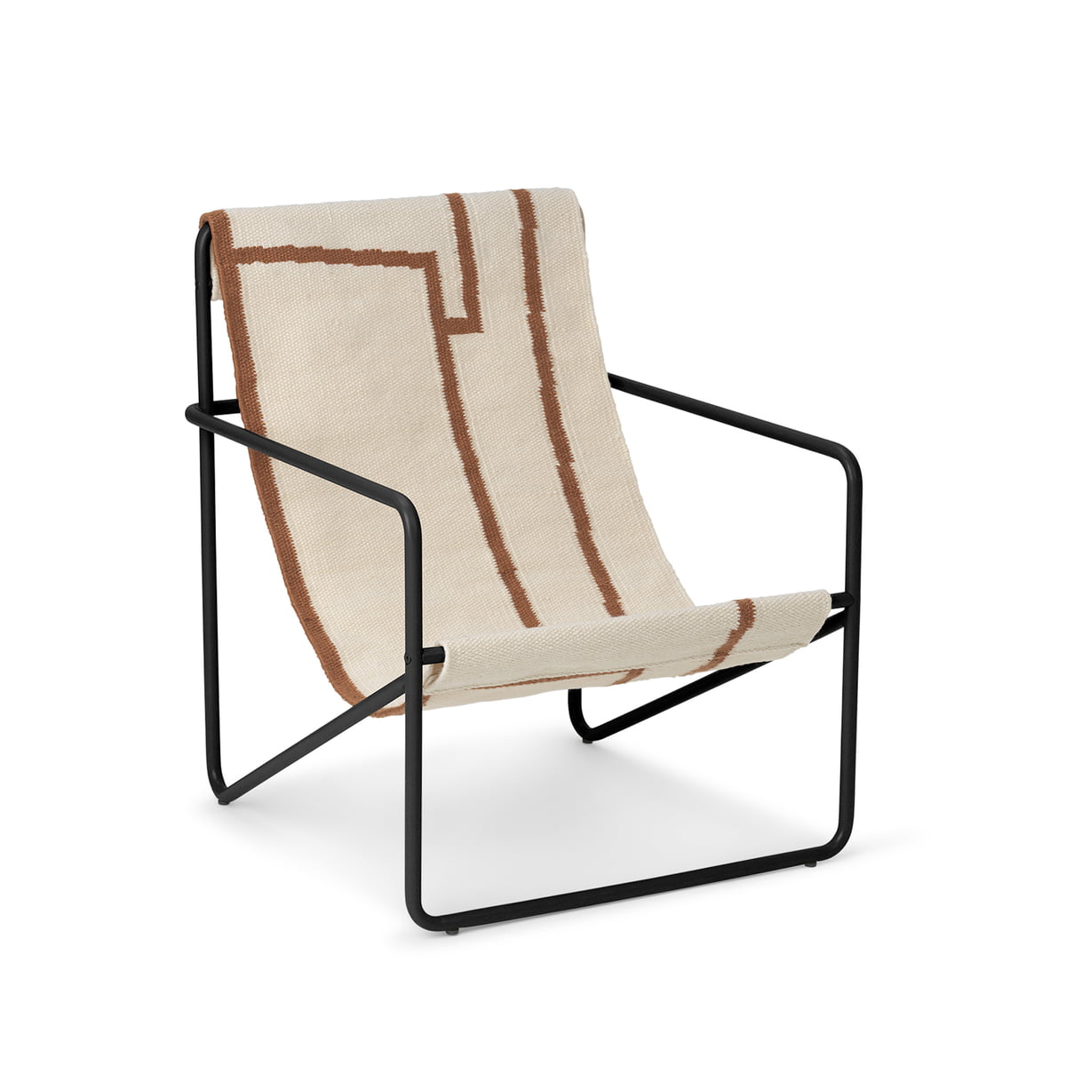 ferm LIVING - Desert Chair Kids, schwarz / shape