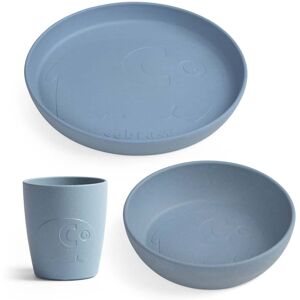 Sebra - MUMS Kindergeschirr-Set, powder blue (3-tlg.)