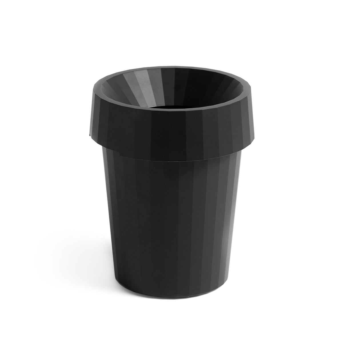 HAY - Shade Bin, Ø 30 x H 36,5 cm, 14 l / schwarz