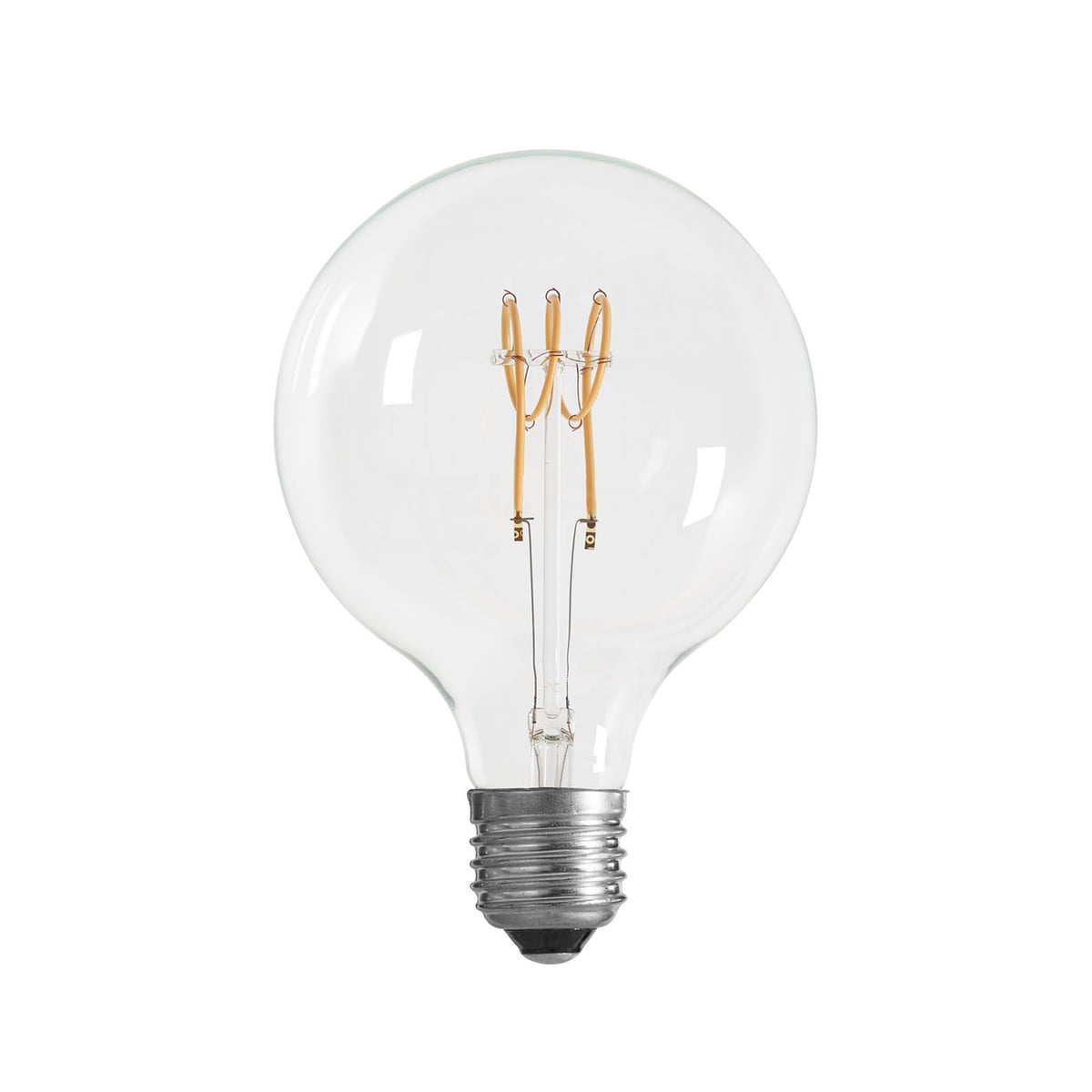 NUD Collection - LED-Spin Leuchtmittel Ø 125 mm, E27 / 3 W, klar