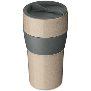 Koziol - AROMA TO GO XL Thermobecher mit Deckel, 700 ml, nature desert sand / nature ash grey