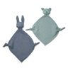 LIEWOOD - Yoko Mini Kuscheltücher, blue (2er-Set)