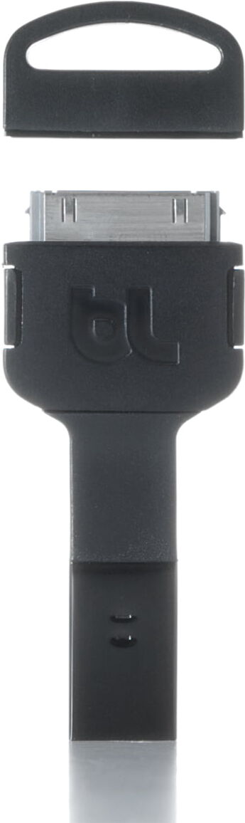 Bluelounge - Kii USB-Adapter (30 Pin connector), schwarz