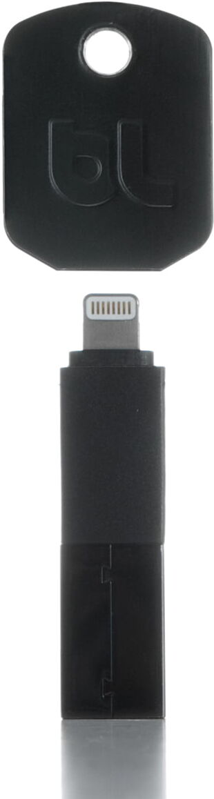 Bluelounge - Kii USB-Adapter (Lightning connector), schwarz