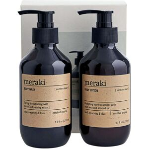 Meraki - Geschenk-Box Nothern Dawn Duschgel & Bodylotion, 275 ml (2er-Set)