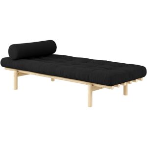 KARUP Design - Next Daybed, 75 x 200 cm, Kiefer natur / charcoal (511)