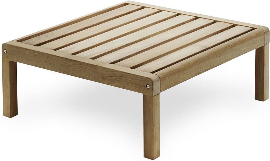 Skagerak - Virkelyst Beistelltisch 75 x 70 cm, Teak