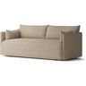 Audo - Offset Sofa, 2-Sitzer, beige (Audo Bouclé 02)