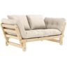 KARUP - Beat Schlafsofa, Kiefer natur / linen