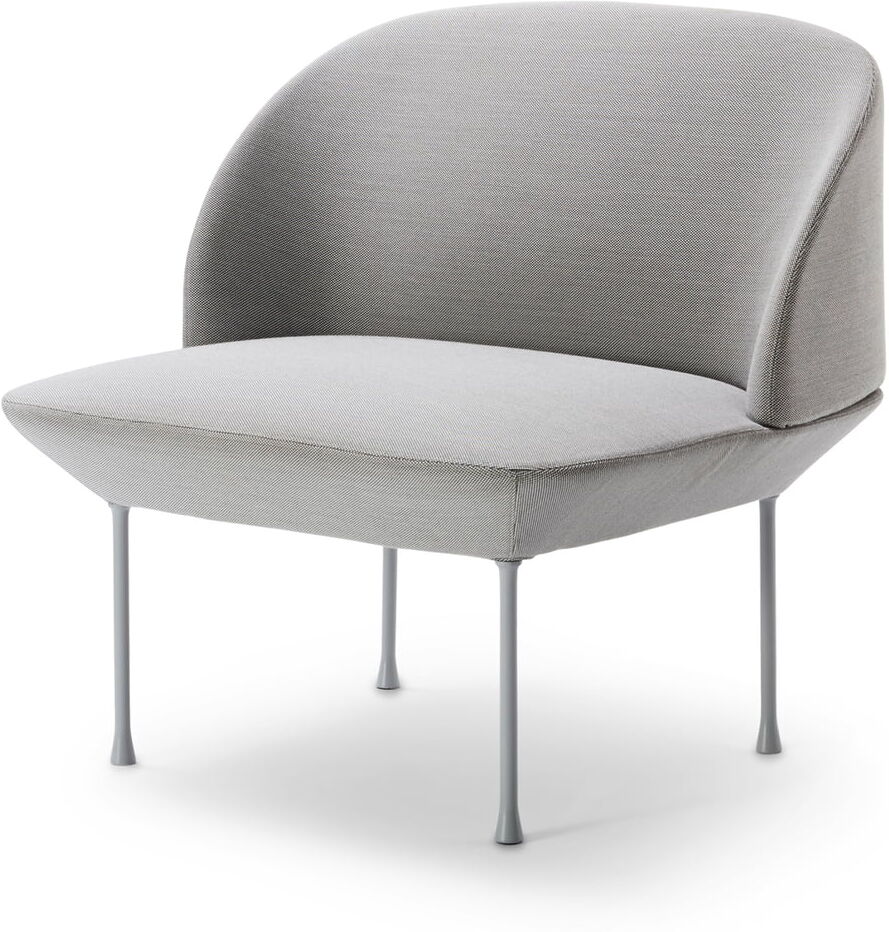 Muuto - Oslo Lounge-Chair, Steelcut 160