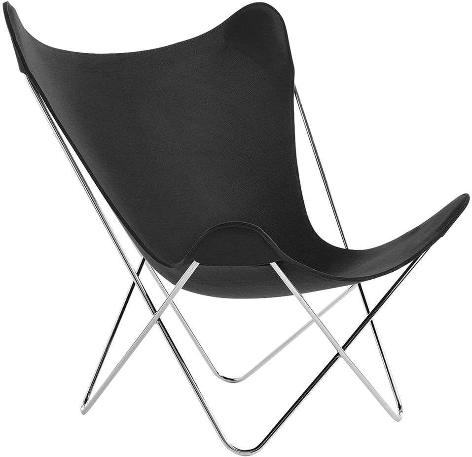 Knoll - Butterfly Chair, Chromgestell / anthrazit