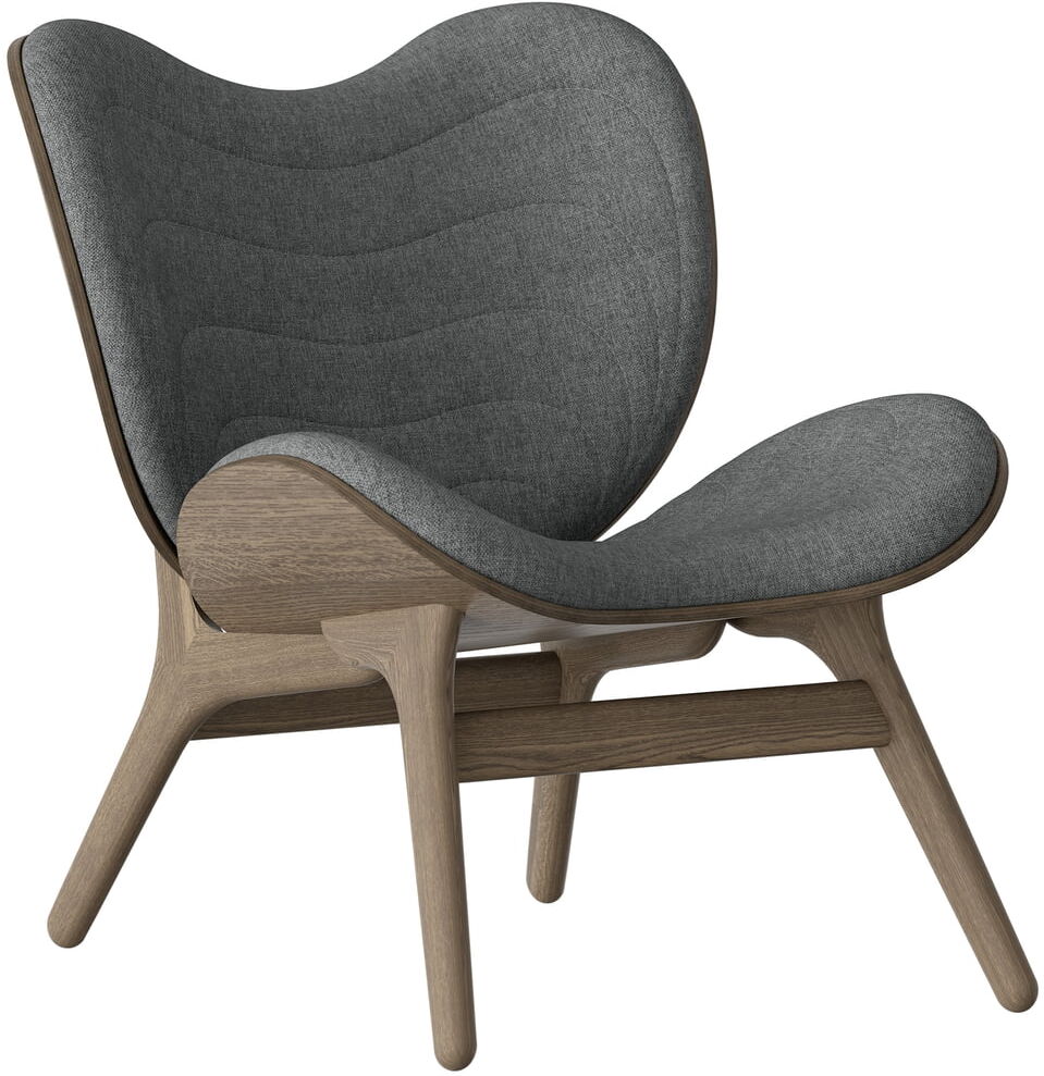 Umage - A Conversation Piece Sessel, Eiche dunkel / slate grey