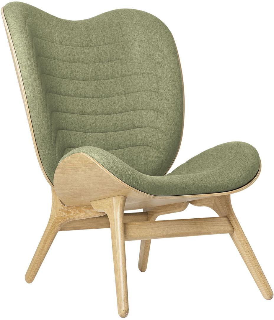 Umage - A Conversation Piece Tall Sessel, Eiche / spring green (kingston)