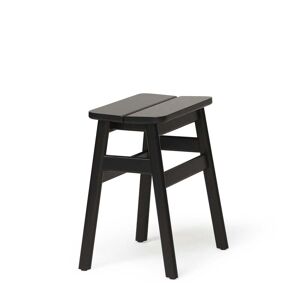 Form & Refine - Angle Standard Hocker, Buche schwarz gebeizt