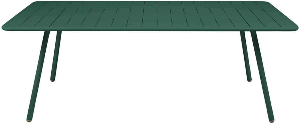 Fermob - Luxembourg Tisch, rechteckig, 100 x 207 cm, zederngrün Fermob - Luxembourg Tisch, rechteckig, 100 x 207 cm, zederngrün