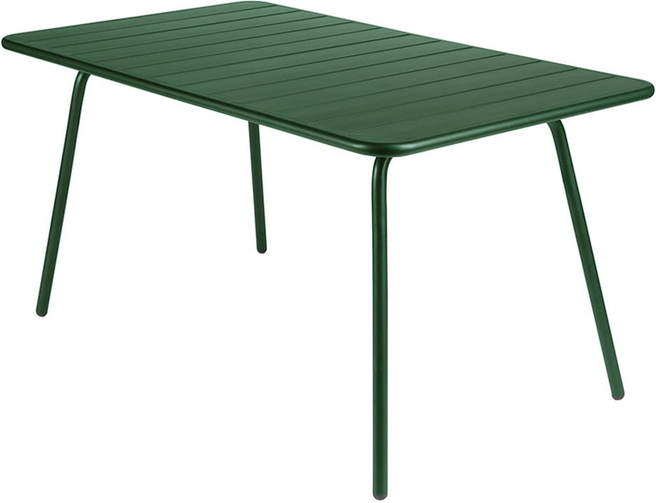 Fermob - Luxembourg Tisch, rechteckig, 80 x 143 cm, zederngrün Fermob - Luxembourg Tisch, rechteckig, 80 x 143 cm, zederngrün