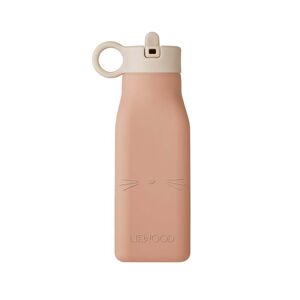 LIEWOOD - Warren Wasserflasche, 350 ml, Katze, rose