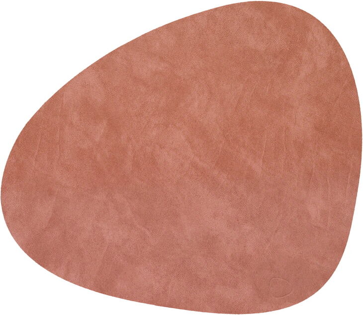 LindDNA - Tischset Curve S 24 x 28 cm, Nupo blush