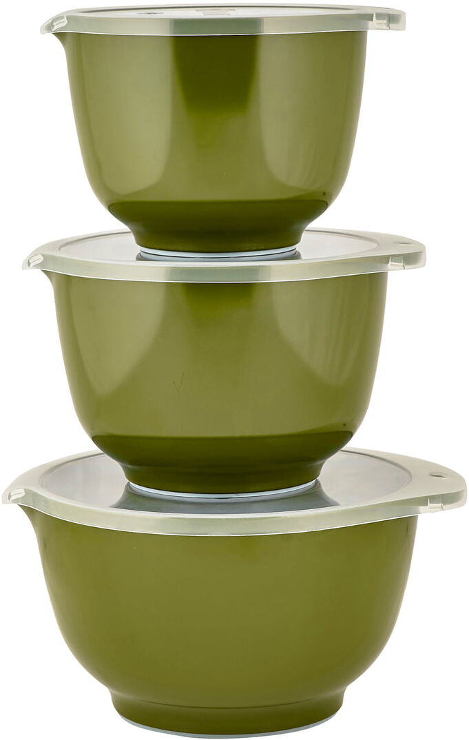 Rosti - Margrethe Rührschüssel-Set, olive (6-tlg.) Rosti - Margrethe Rührschüssel-Set, olive (6-tlg.)