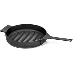 Serax - Surface Grillpfanne aus Gusseisen, Ø 26 cm, schwarz