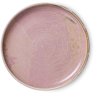 HKliving - Chef Ceramics Teller, Ø 26 cm, rustic pink