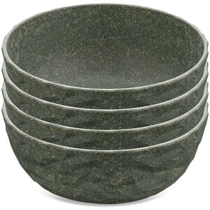 Koziol - CLUB BOWL Schale, 700 ml, nature ash grey (4er-Set)