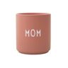 Design Letters - AJ Favourite Porzellan Becher, Mom / rosa