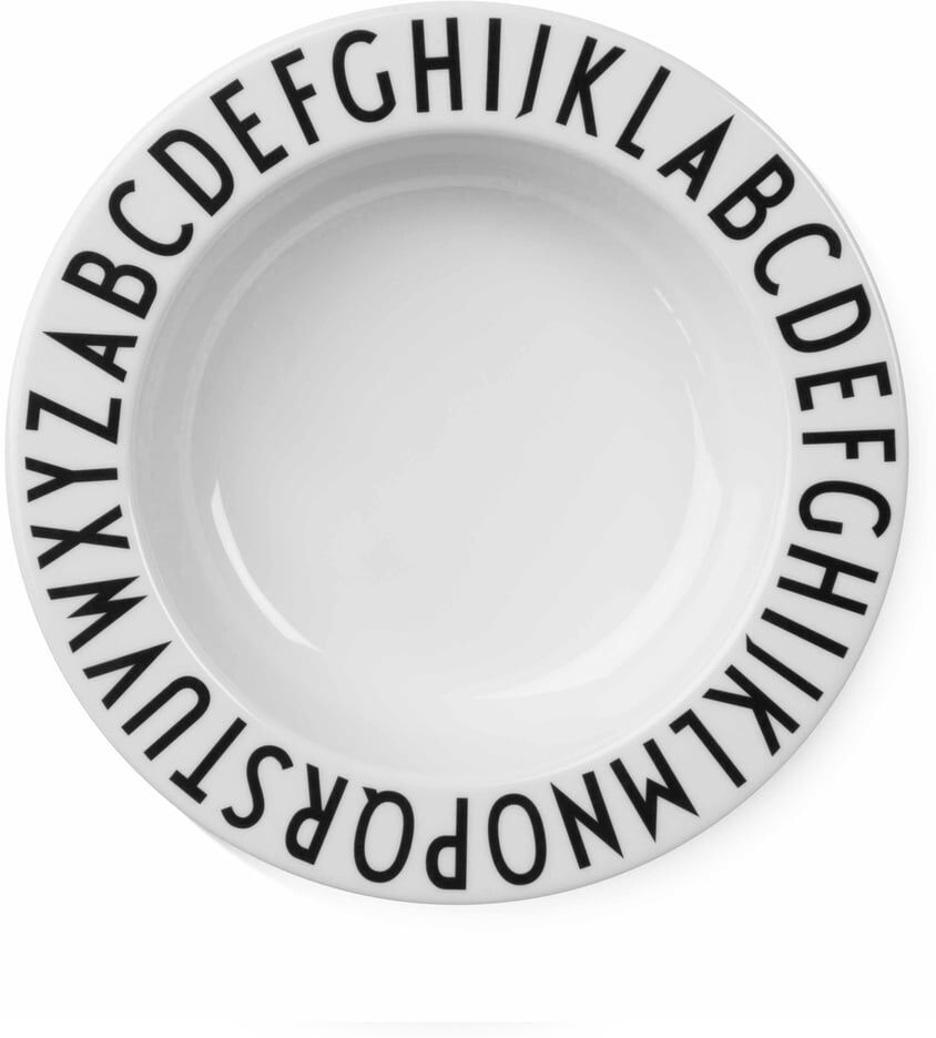 Design Letters - AJ Melamin Teller, tief Design Letters - AJ Melamin Teller, tief