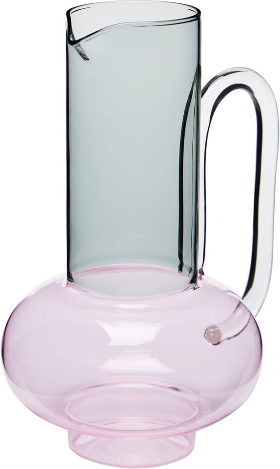 Tom Dixon - Bump Karaffe, grau / rosa Tom Dixon - Bump Karaffe, grau / rosa
