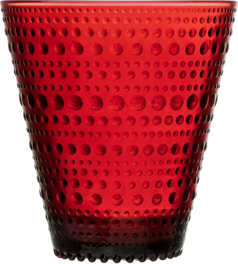 Iittala - Kastehelmi Trinkglas 30 cl, cranberry Iittala - Kastehelmi Trinkglas 30 cl, cranberry
