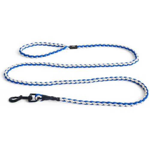 HAY - Dogs Hundeleine, geflochten, blau / off-white