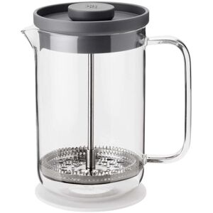 RIG-TIG by Stelton - Brew-It Pressfilterkanne 0,8 l, transparent / grau