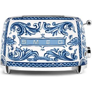 SMEG - 2-Scheiben Toaster TSF01, Dolce & Gabbana, blu mediterraneo