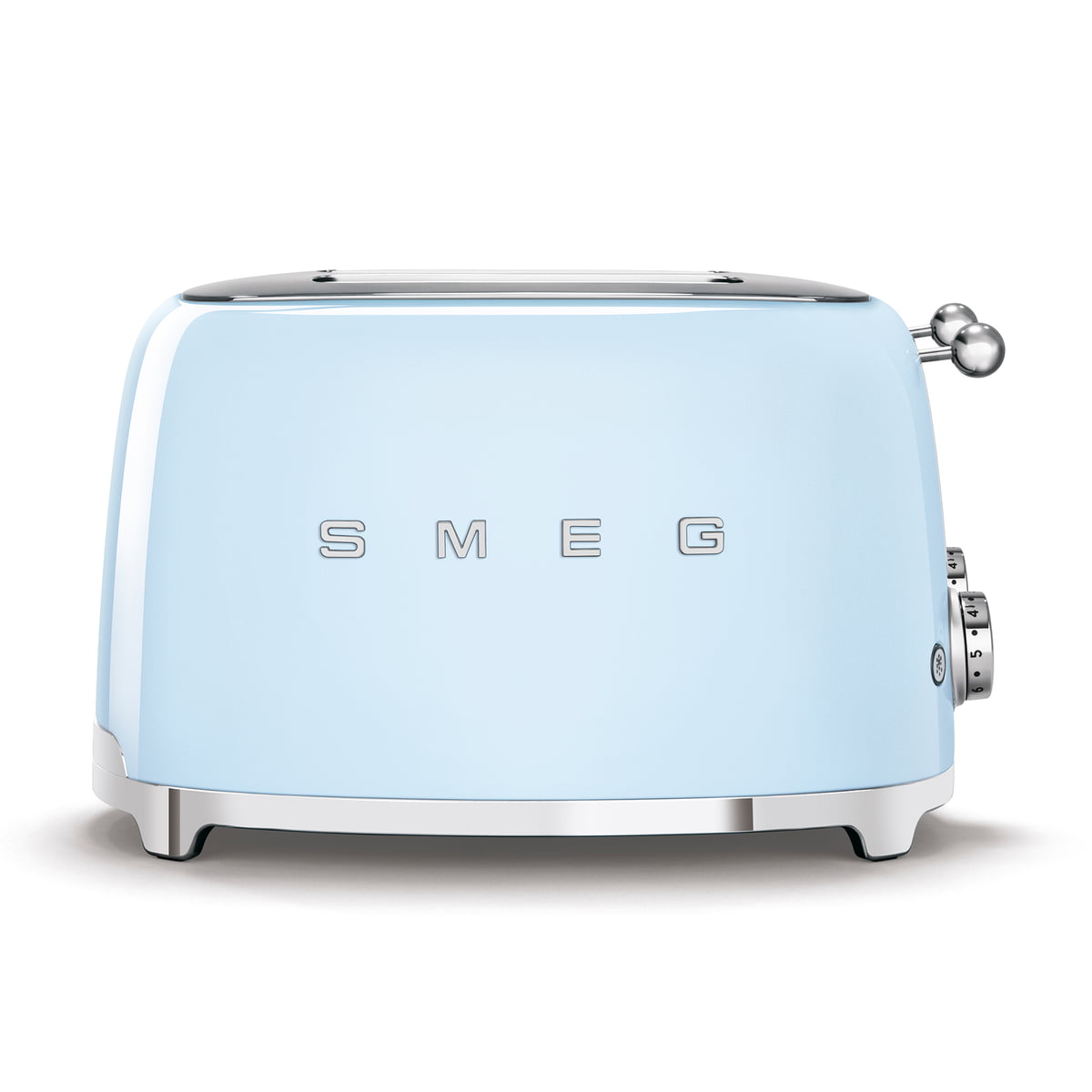 SMEG - 4-Scheiben Toaster TSF03, pastellblau