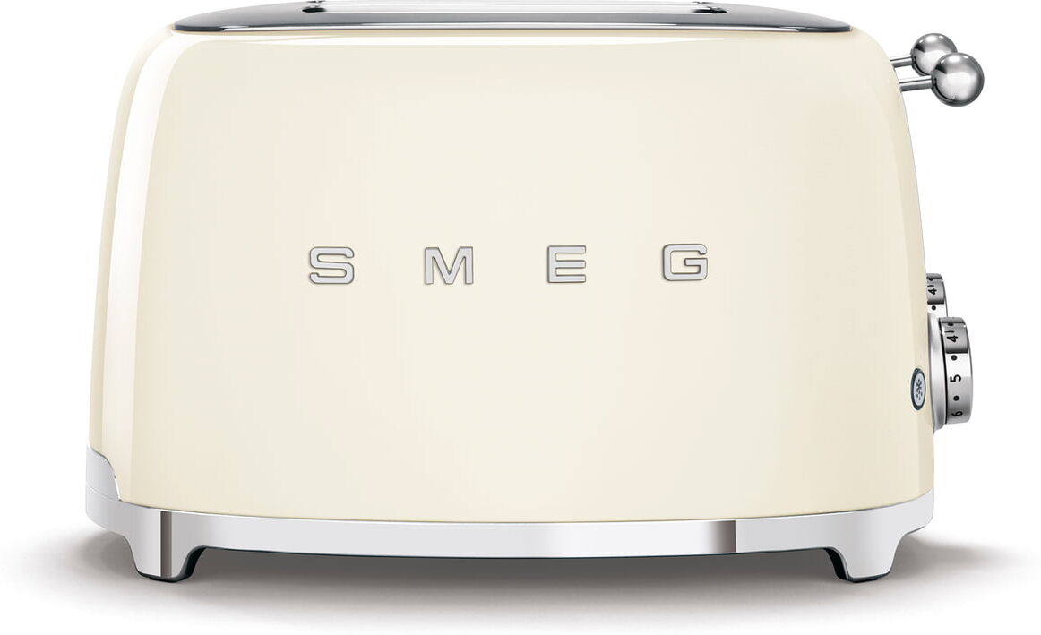 SMEG - 4-Scheiben Toaster TSF03, creme