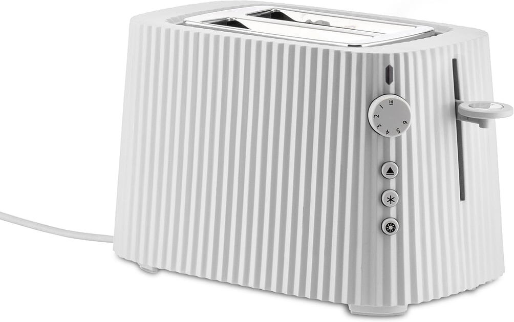 Alessi - Plissé Toaster, weiß