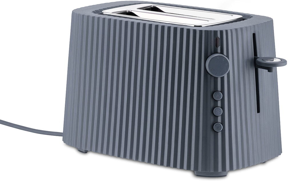 Alessi - Plissé Toaster, grau