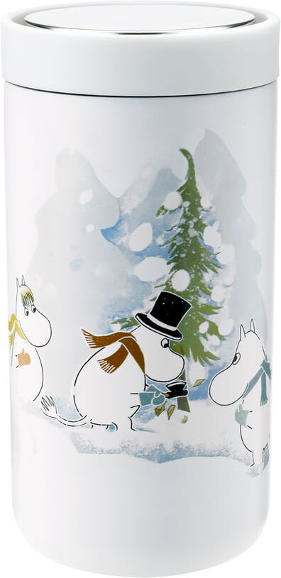 Stelton - To Go Click Moomin 0,2 l doppelwandig, soft white