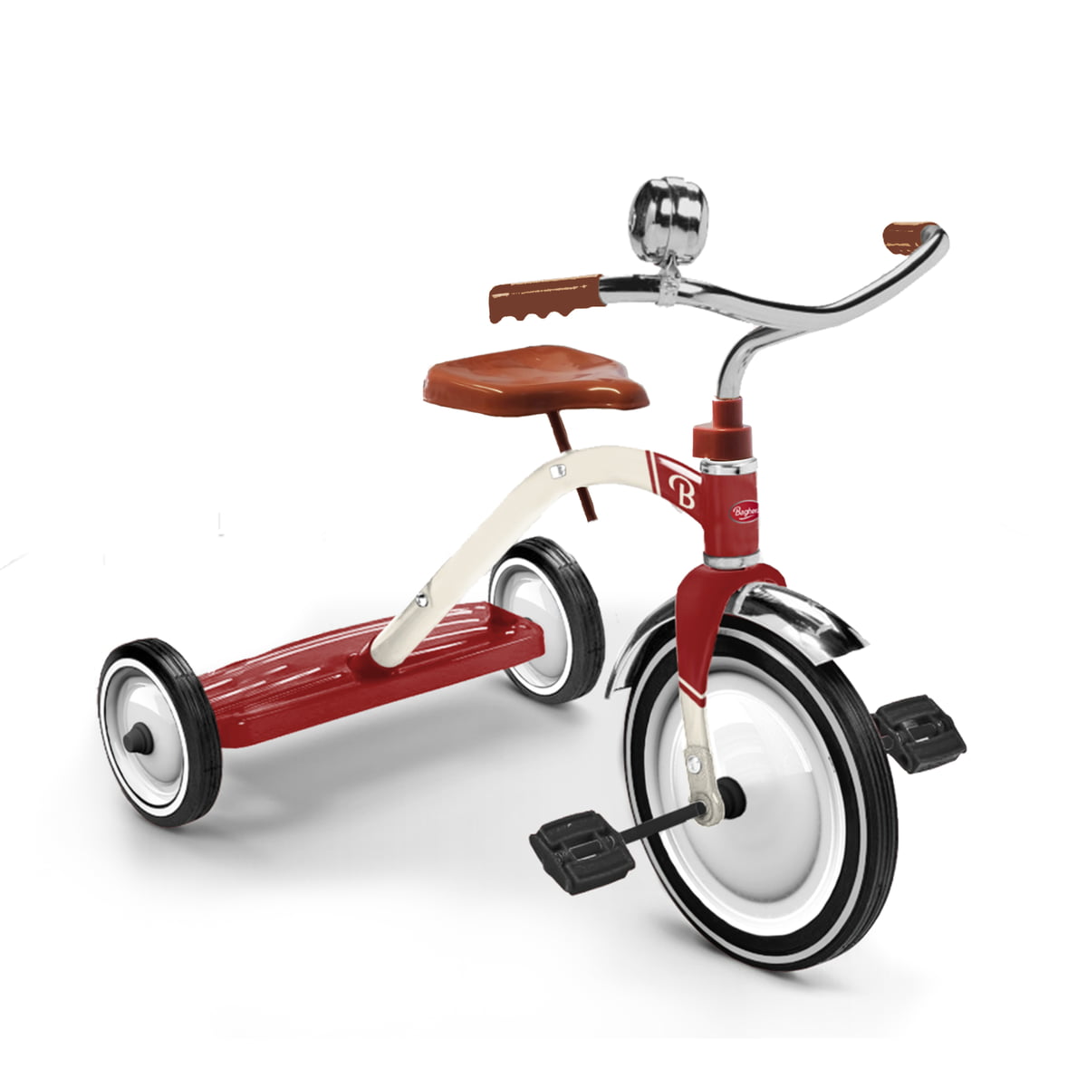 Baghera - Tricycle Dreirad, vintage rouge 