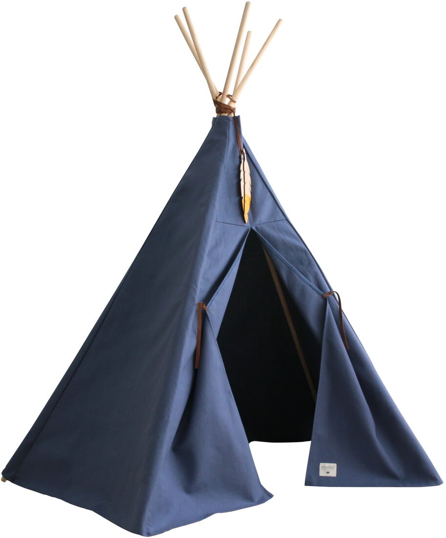 Nobodinoz - Nevada Tipi-Zelt, aegean blue Nobodinoz - Nevada Tipi-Zelt, aegean blue