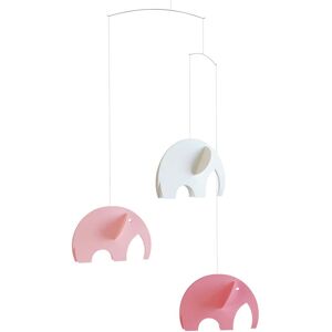 Flensted Mobiles - Olephants Mobile, rosa