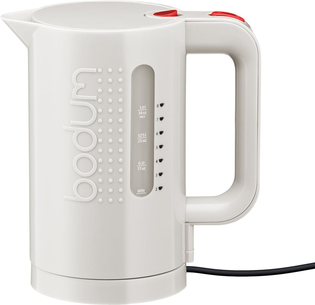 Bodum - Bistro, Elektrischer Wasserkocher, 1 l, cremefarben