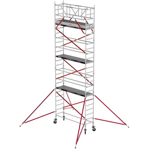 Altrex Fahrgerüst RS Tower 51 Aluminium mit Holz-Plattform 8,20m AH schmal 0,75x1,85m