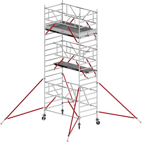 Altrex RS Tower 55-S mit Safe-Quick® 6,8m Arbeitshöhe Holz-Plattform 3,05m